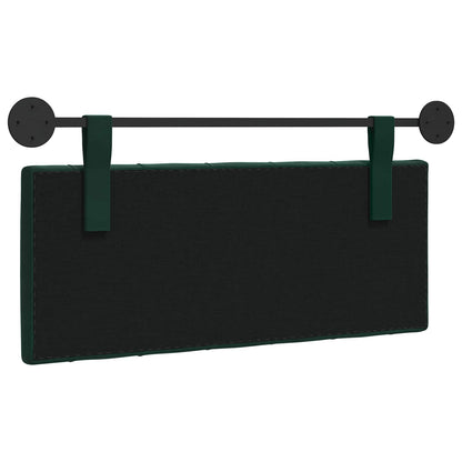 Hangend Hoofdeinde Donkergroen 110 x 55 x 7 cm Fluweel