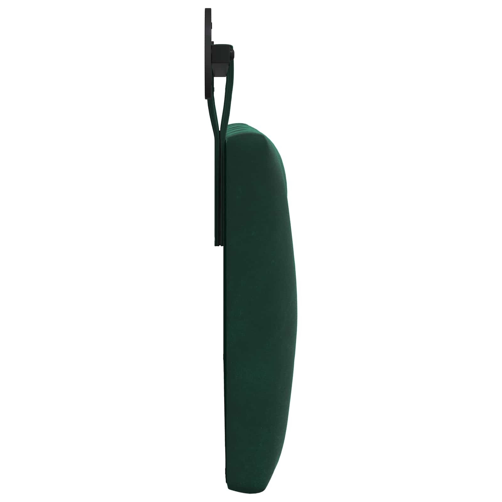 Hangend Hoofdeinde Donkergroen 110 x 55 x 7 cm Fluweel