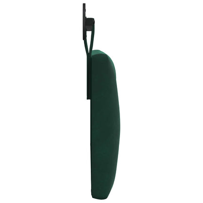 Hangend Hoofdeinde Donkergroen 110 x 55 x 7 cm Fluweel