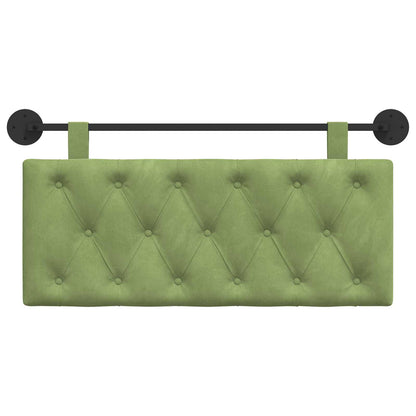 Hangend Hoofdeinde Lichtgroen 110 x 55 x 7 cm Fluweel