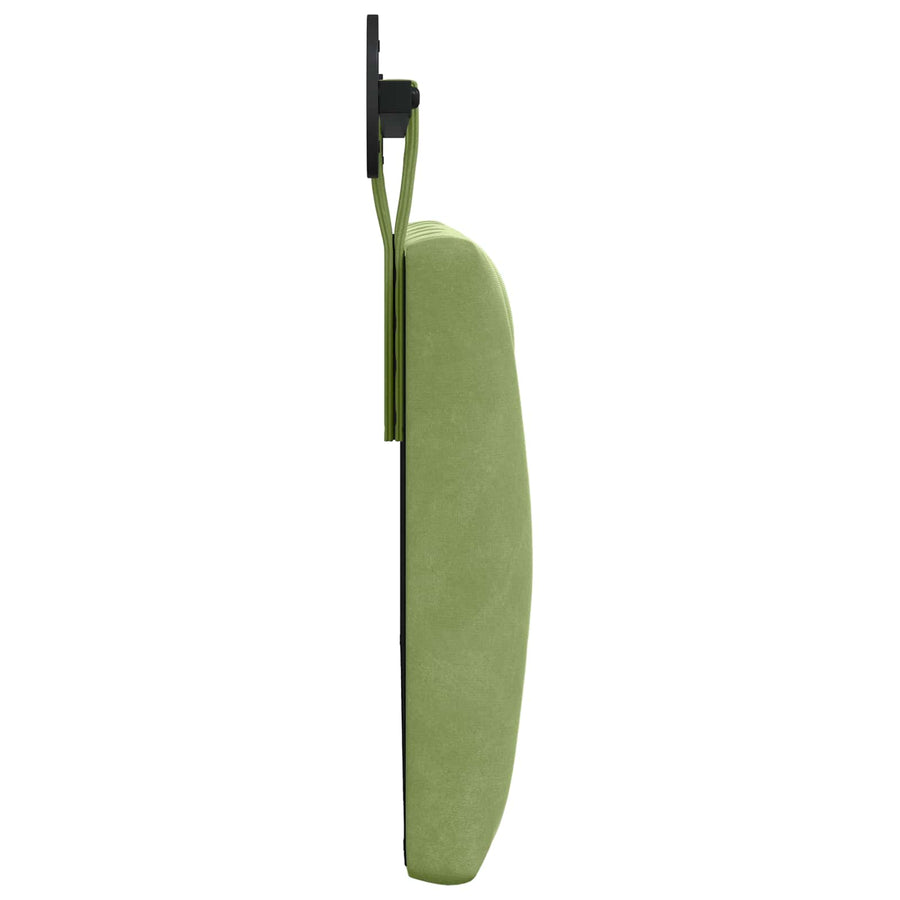 Hangend Hoofdeinde Lichtgroen 110 x 55 x 7 cm Fluweel
