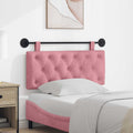 Hangend Hoofdeinde Wandgemonteerd Roze 110 x 55 x 7 cm Fluweel