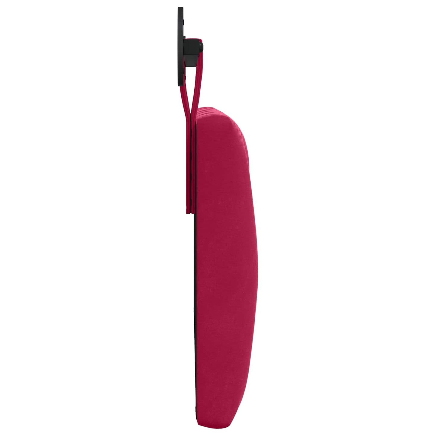 Hangend Hoofdeinde Wijnrood 110 x 55 x 7 cm Fluweel