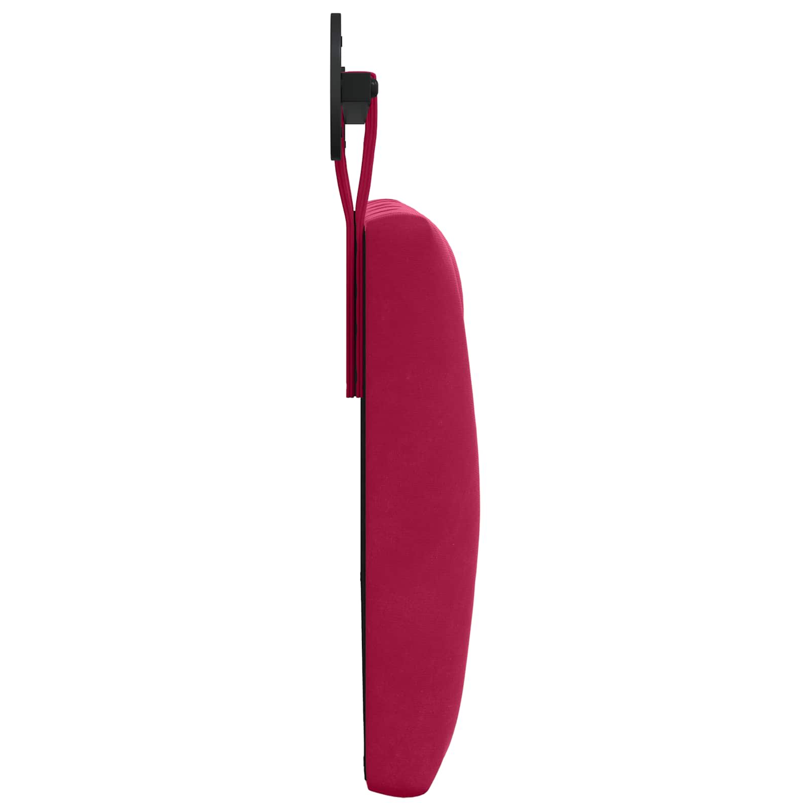 Hangend Hoofdeinde Wijnrood 110 x 55 x 7 cm Fluweel