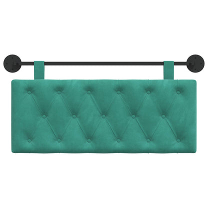 Hangend Hoofdeinde Turquoise 110 x 55 x 7 cm Fluweel
