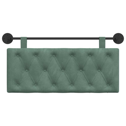 Hangend Hoofdeinde Zeegroen 110 x 55 x 7 cm Fluweel
