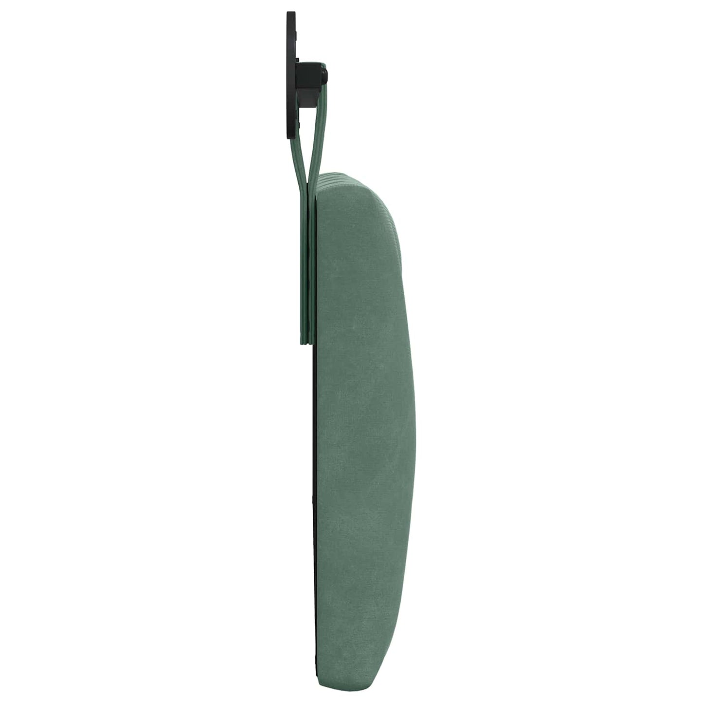 Hangend Hoofdeinde Zeegroen 110 x 55 x 7 cm Fluweel