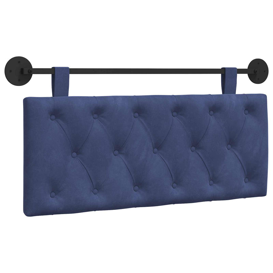 Hangend Hoofdeinde Politieblauw 110 x 55 x 7 cm Fluweel