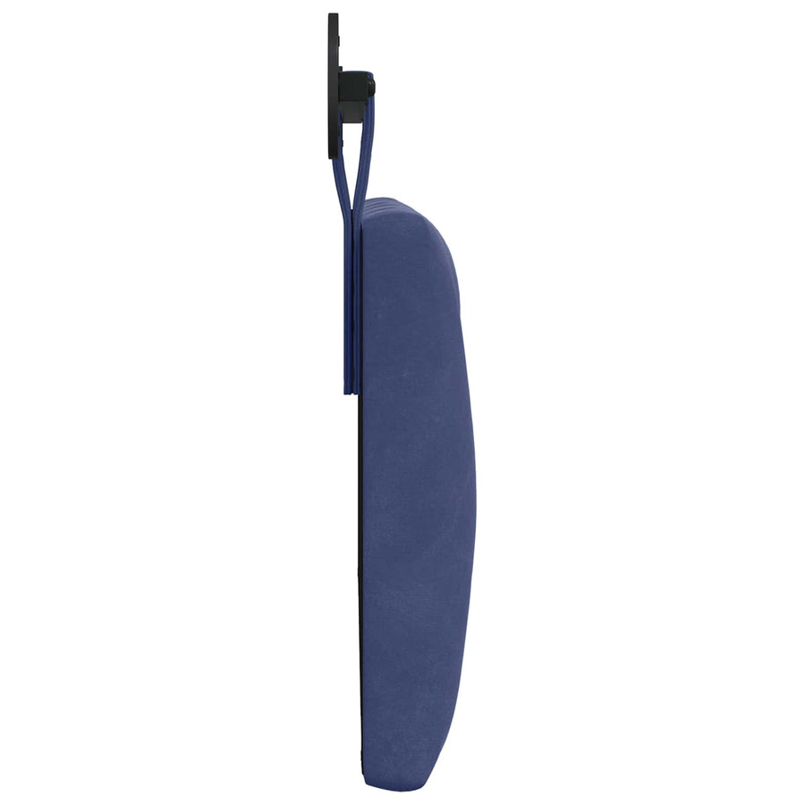Hangend Hoofdeinde Politieblauw 110 x 55 x 7 cm Fluweel