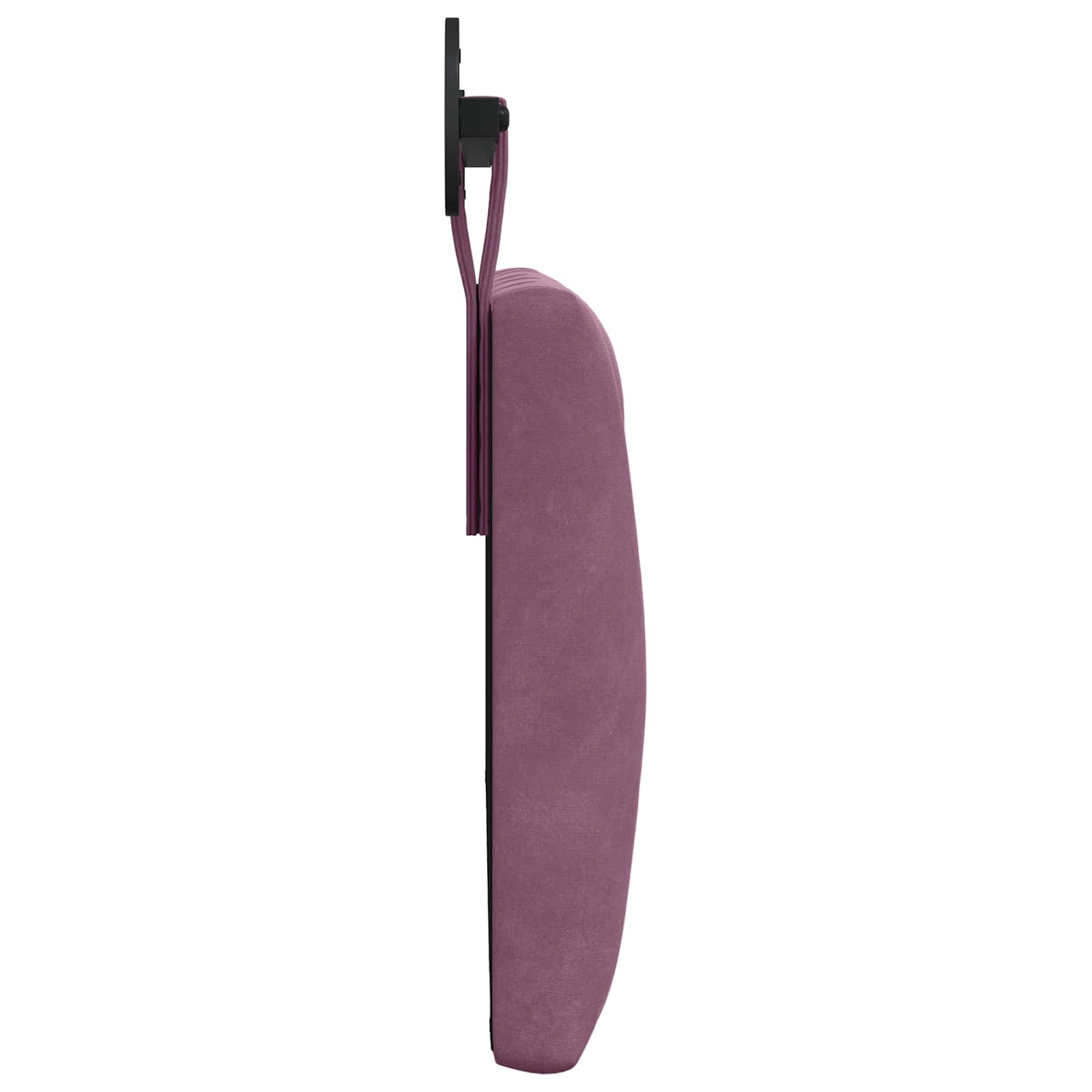 Hangend Hoofdeinde Wandgemonteerd Paars 110 x 55 x 7 cm Fluweel