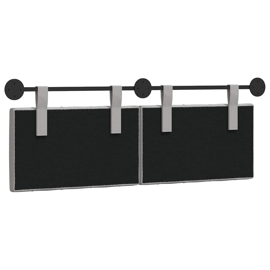 Hangend Hoofdeinde Wolkengrijs 130 x 55 x 7 cm Stof