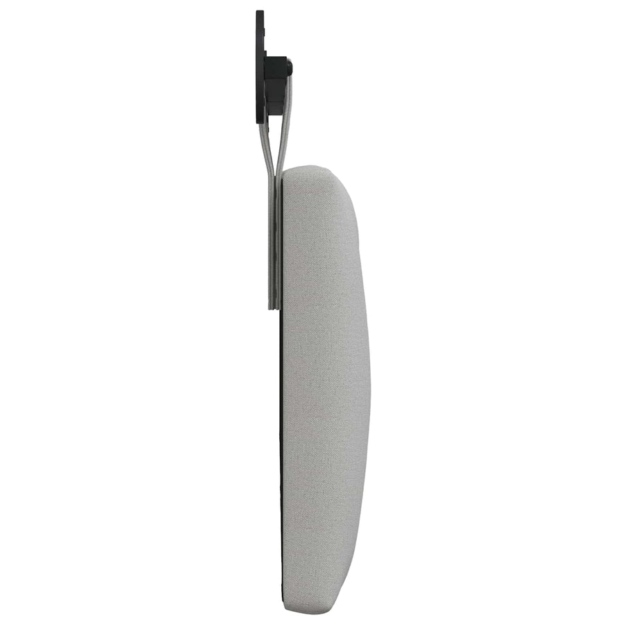 Hangend Hoofdeinde Wolkengrijs 130 x 55 x 7 cm Stof