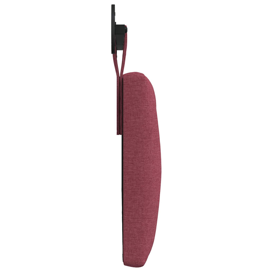 Hangend Hoofdeinde Wandgemonteerd Wijnrood 130 x 55 x 7 cm Stof