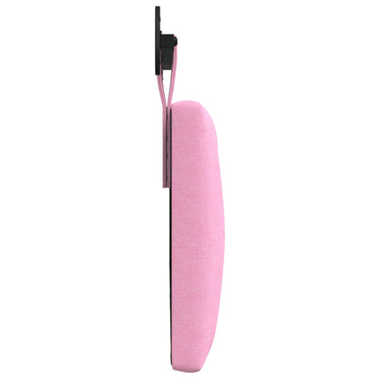 Hangend Hoofdeinde Wandgemonteerd Roze 130 x 55 x 7 cm Stof