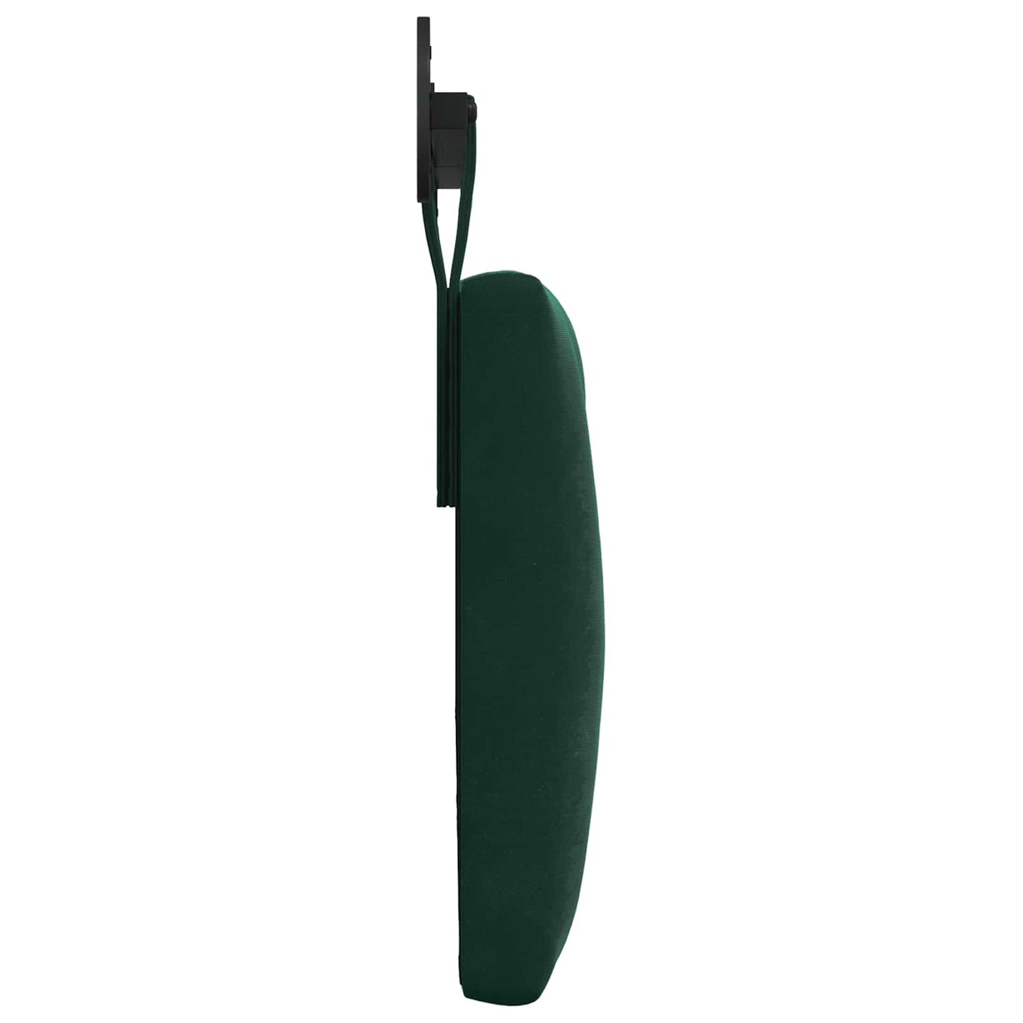 Hangend Hoofdeinde Donkergroen 130 x 55 x 7 cm Fluweel