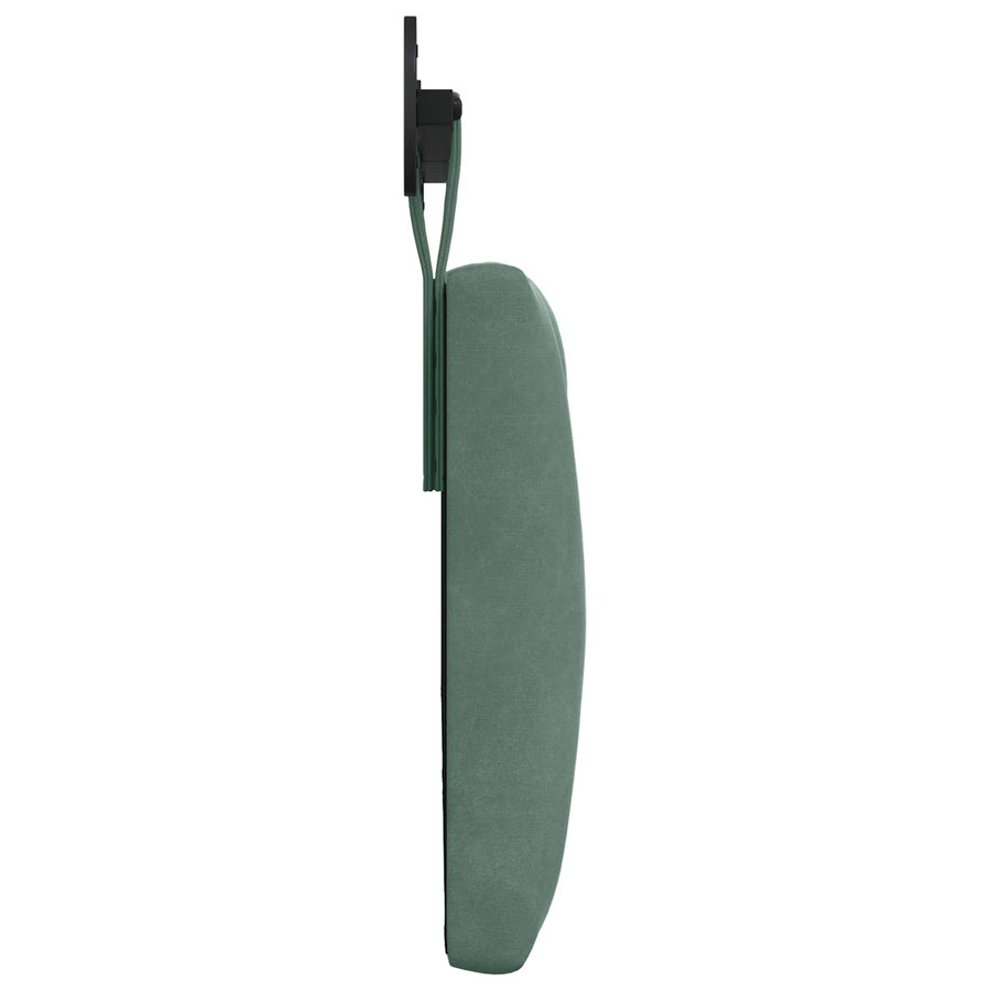 Hangend Hoofdeinde Zeegroen 130 x 55 x 7 cm Fluweel