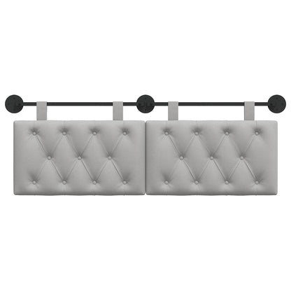 Hangend Hoofdeinde Wolkengrijs 150 x 55 x 7 cm Stof
