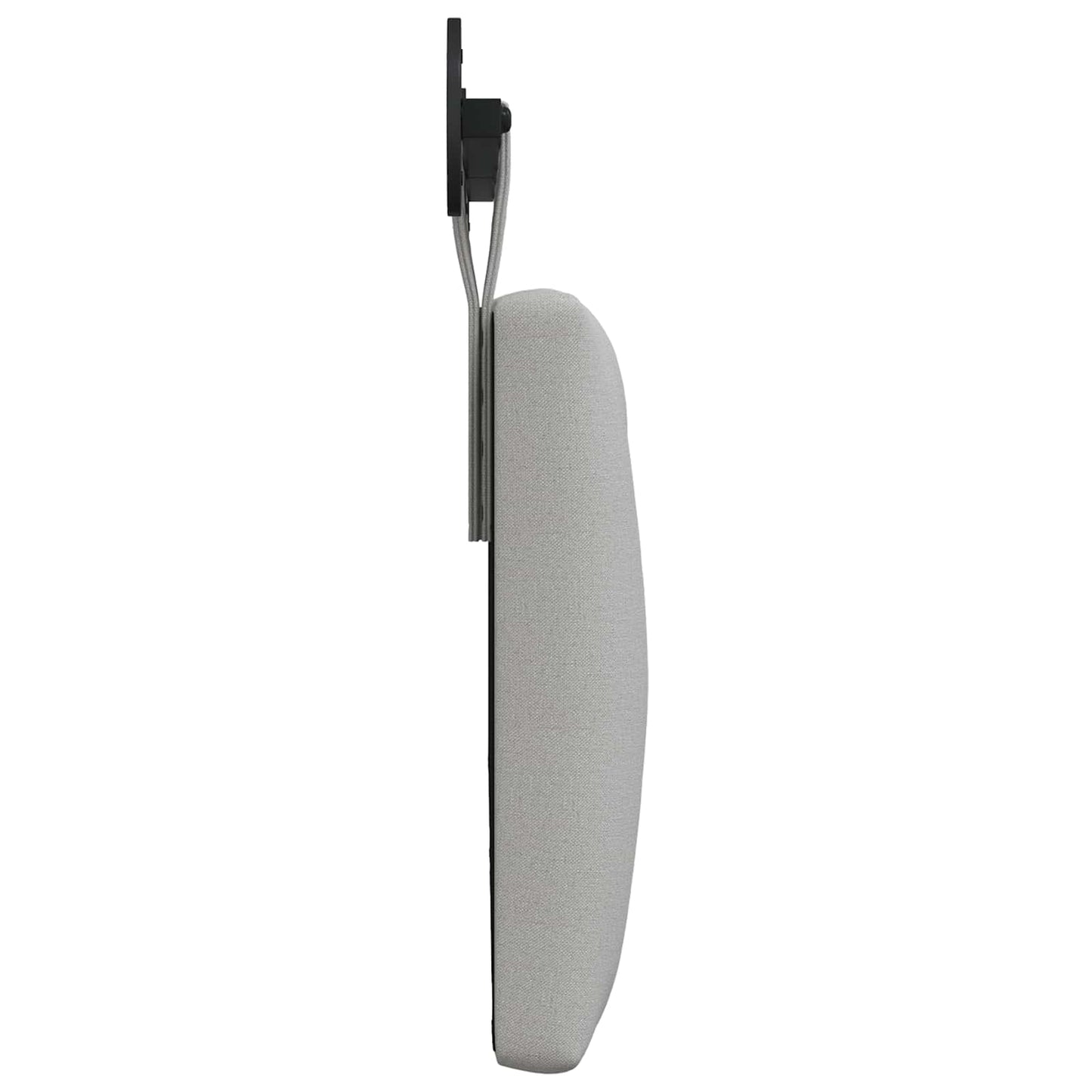 Hangend Hoofdeinde Wolkengrijs 150 x 55 x 7 cm Stof