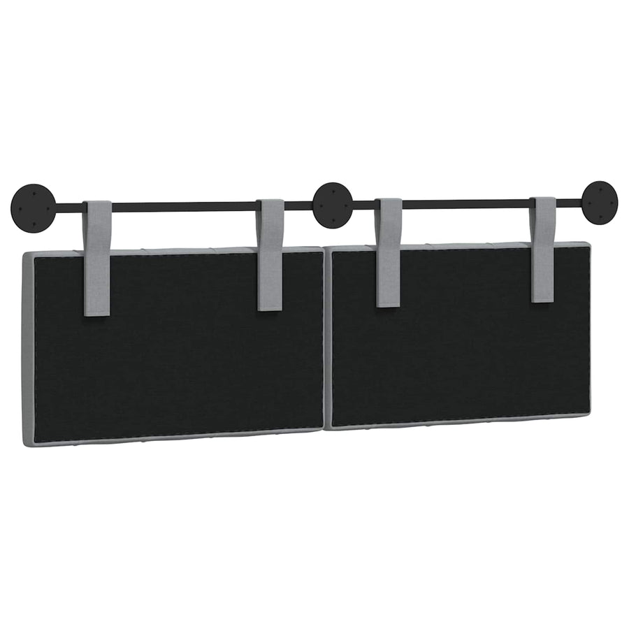 Hangend Hoofdeinde Lichtgrijs 150 x 55 x 7 cm Stof
