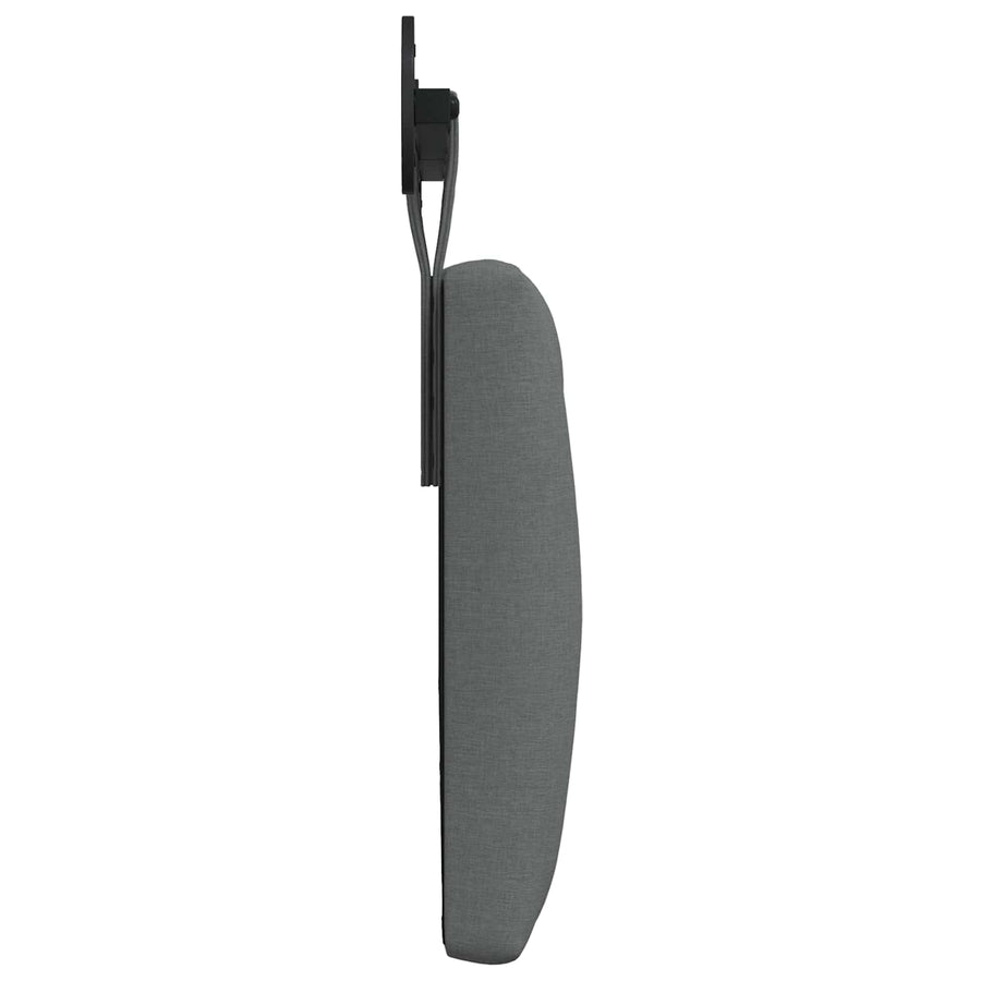 Hangend Hoofdeinde Donkergrijs 150 x 55 x 7 cm Stof