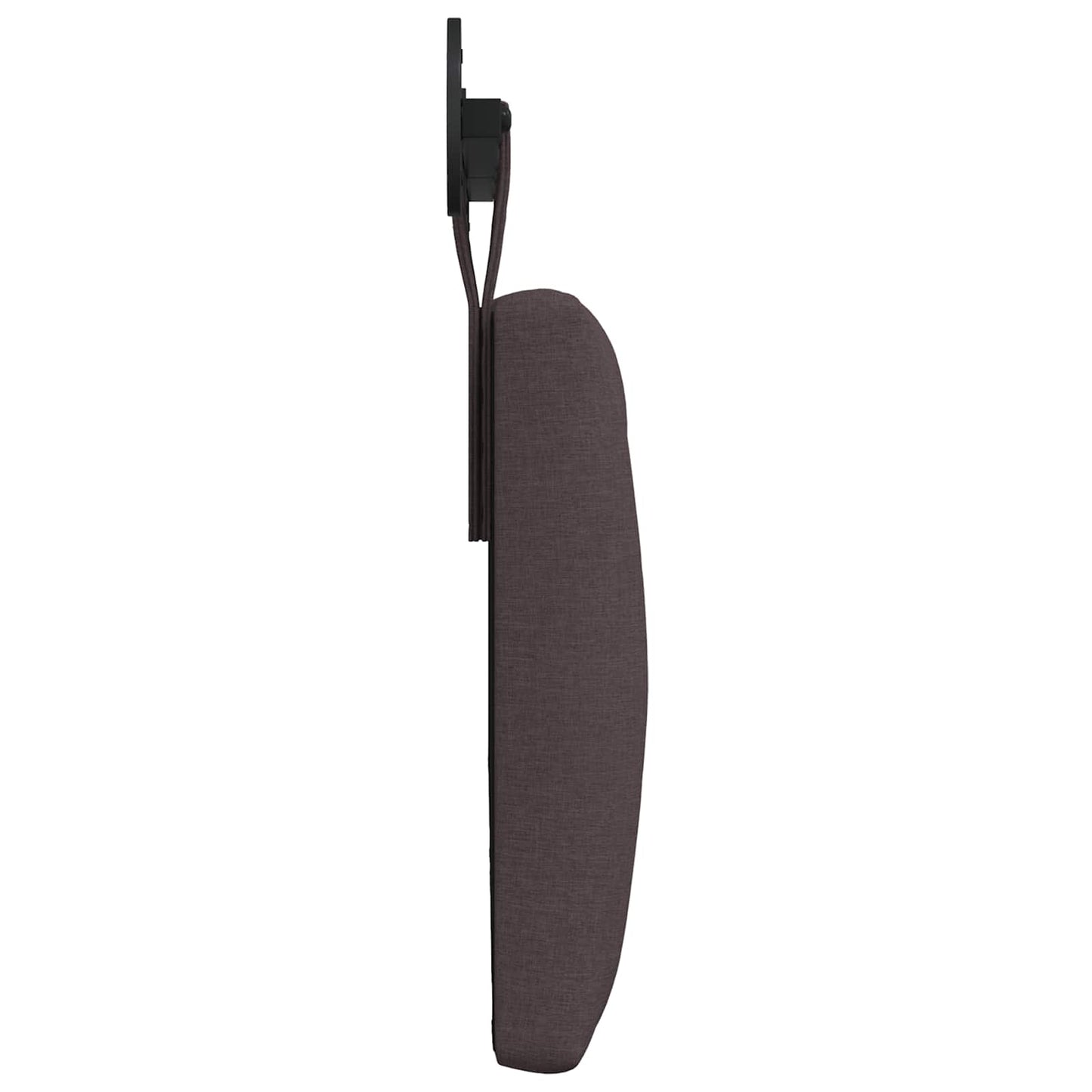 Hangend Hoofdeinde Donkerbruin 150 x 55 x 7 cm Stof