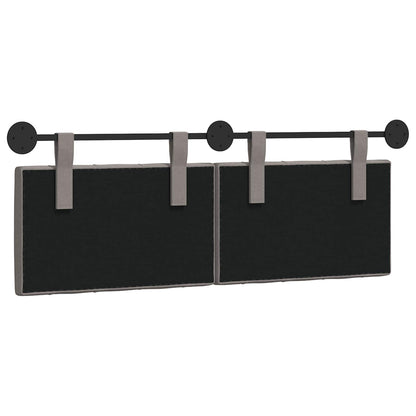 Hangend Hoofdeinde Wandgemonteerd Taupe 150 x 55 x 7 cm Stof