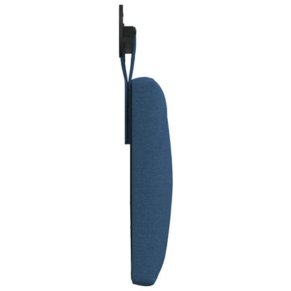 Hangend Hoofdeinde Wandgemonteerd Blauw 150 x 55 x 7 cm Stof