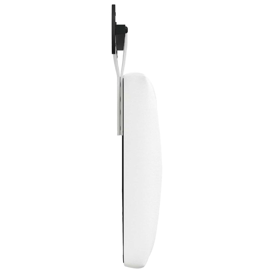 Hangend Hoofdeinde Wandgemonteerd Wit 150 x 55 x 7 cm Stof