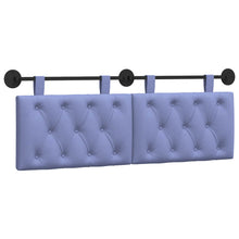 Hangend Hoofdeinde Jeans Blauw 150 x 55 x 7 cm Stof
