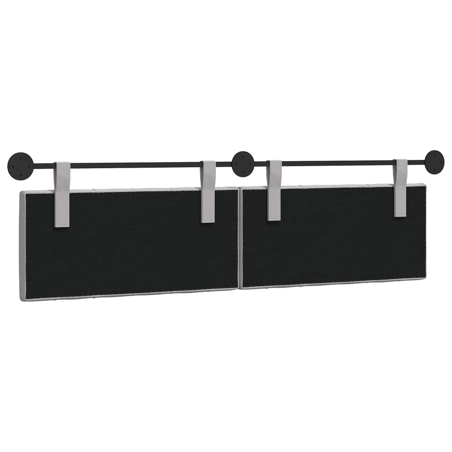 Hangend Hoofdeinde Wolkengrijs 170 x 55 x 7 cm Stof