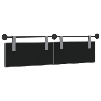 Hangend Hoofdeinde Lichtgrijs 170 x 55 x 7 cm Stof