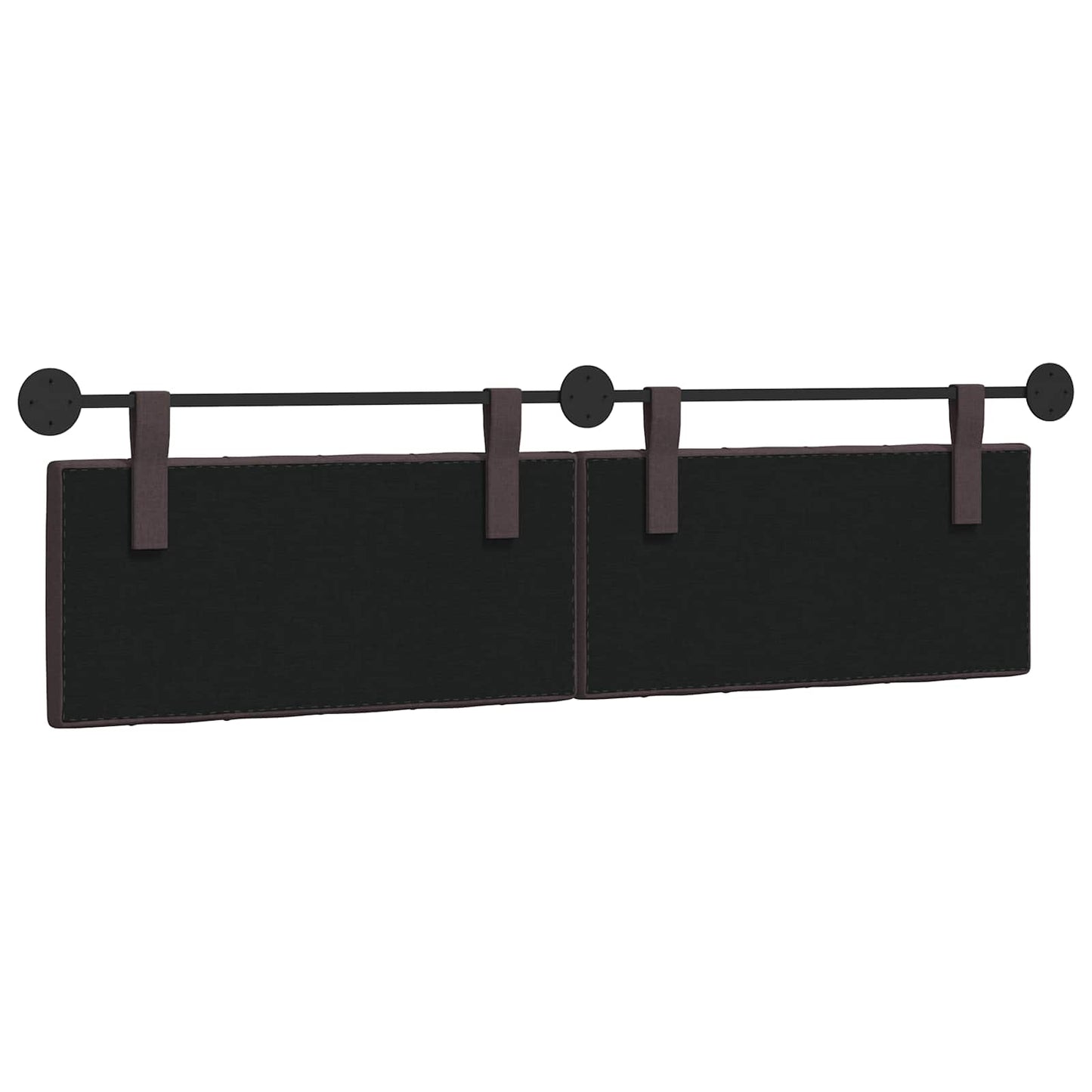Hangend Hoofdeinde Donkerbruin 170 x 55 x 7 cm Stof