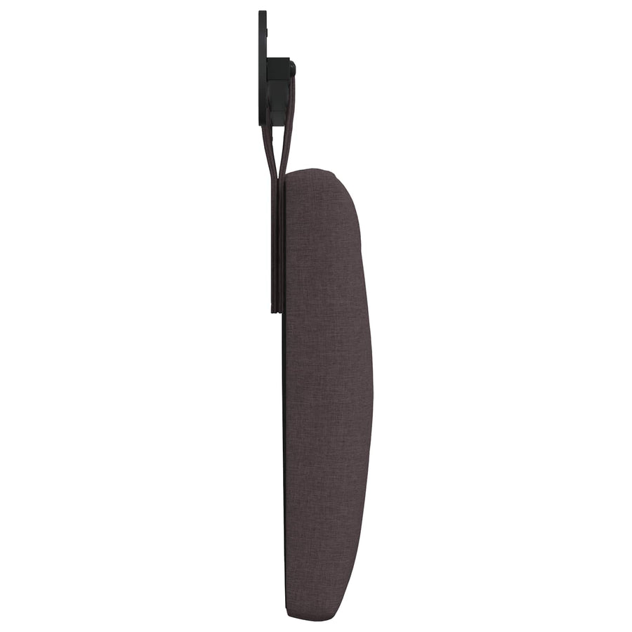 Hangend Hoofdeinde Donkerbruin 170 x 55 x 7 cm Stof