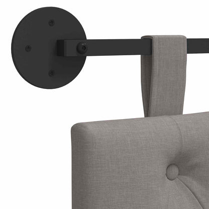 Hangend Hoofdeinde Wandgemonteerd Taupe 170 x 55 x 7 cm Stof