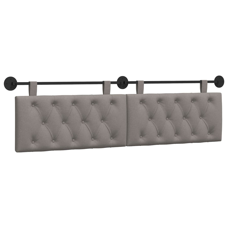 Hangend Hoofdeinde Wandgemonteerd Taupe 170 x 55 x 7 cm Stof