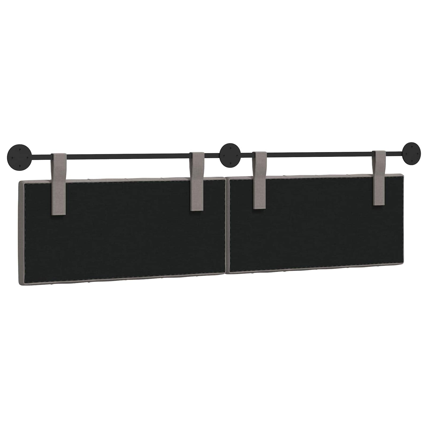 Hangend Hoofdeinde Wandgemonteerd Taupe 170 x 55 x 7 cm Stof