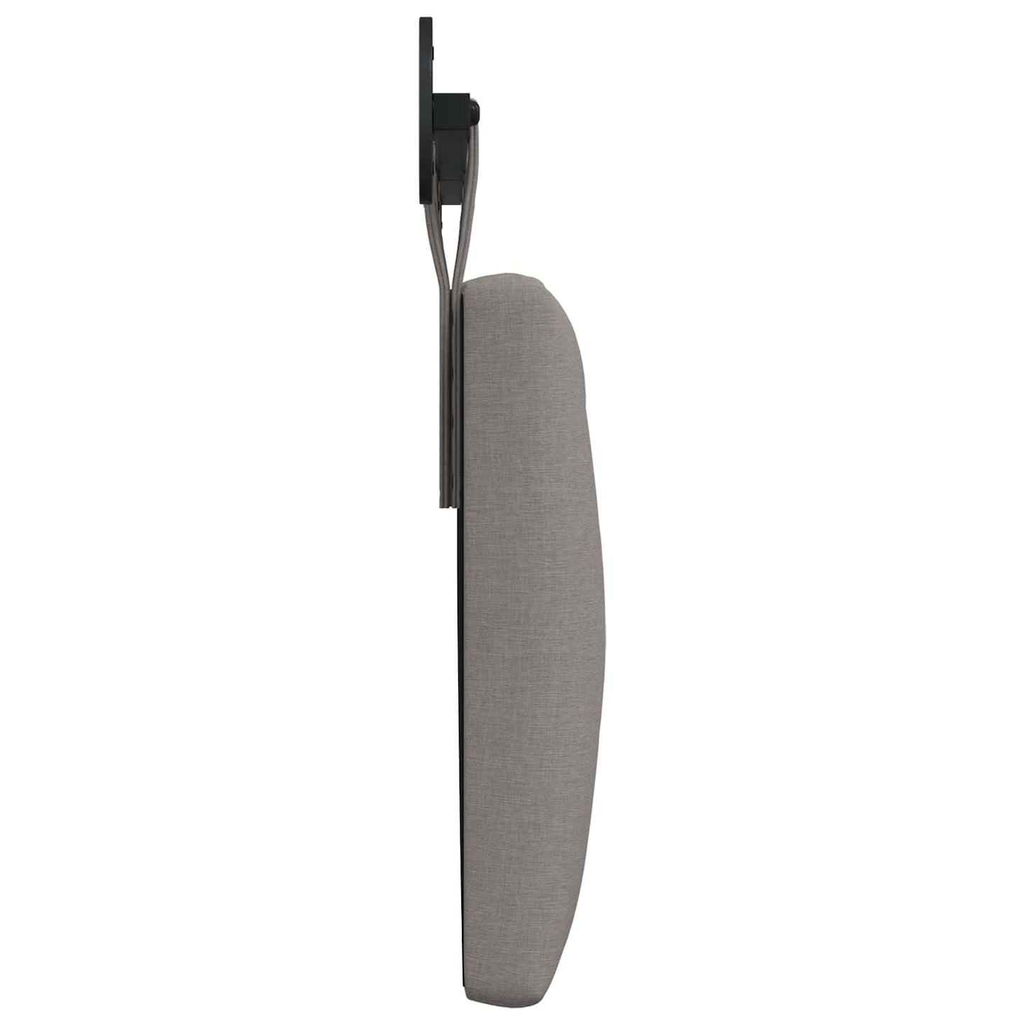Hangend Hoofdeinde Wandgemonteerd Taupe 170 x 55 x 7 cm Stof