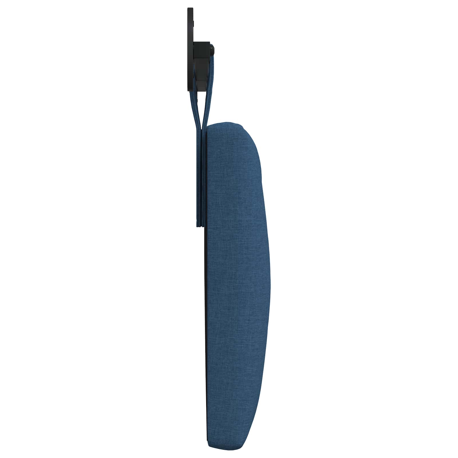 Hangend Hoofdeinde Wandgemonteerd Blauw 170 x 55 x 7 cm Stof