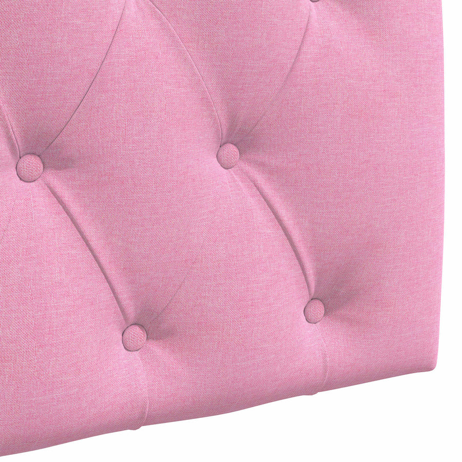Hangend Hoofdeinde Wandgemonteerd Roze 170 x 55 x 7 cm Stof
