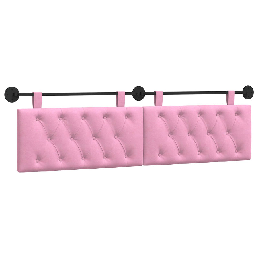 Hangend Hoofdeinde Wandgemonteerd Roze 170 x 55 x 7 cm Stof