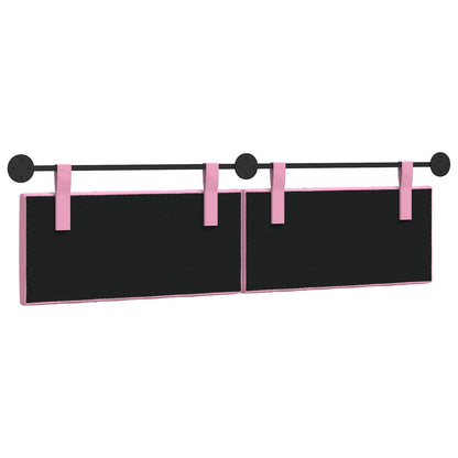 Hangend Hoofdeinde Wandgemonteerd Roze 170 x 55 x 7 cm Stof