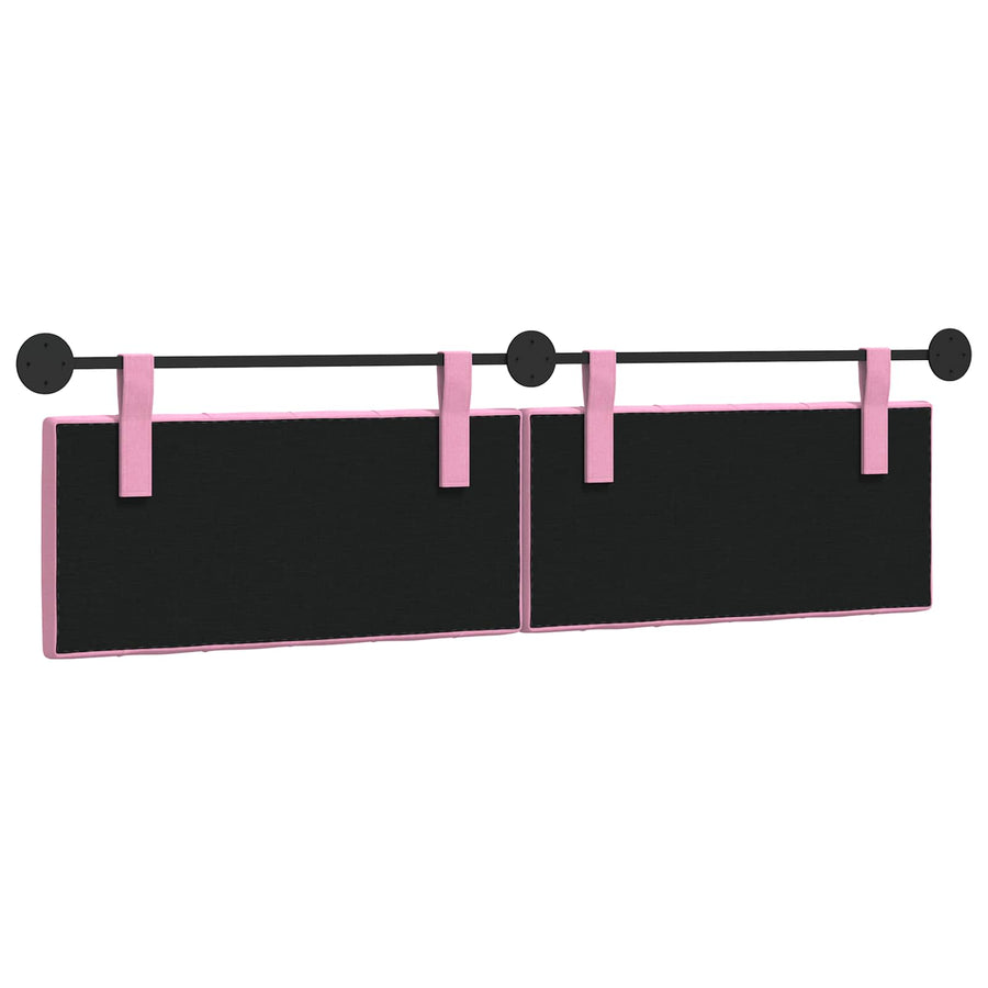 Hangend Hoofdeinde Wandgemonteerd Roze 170 x 55 x 7 cm Stof