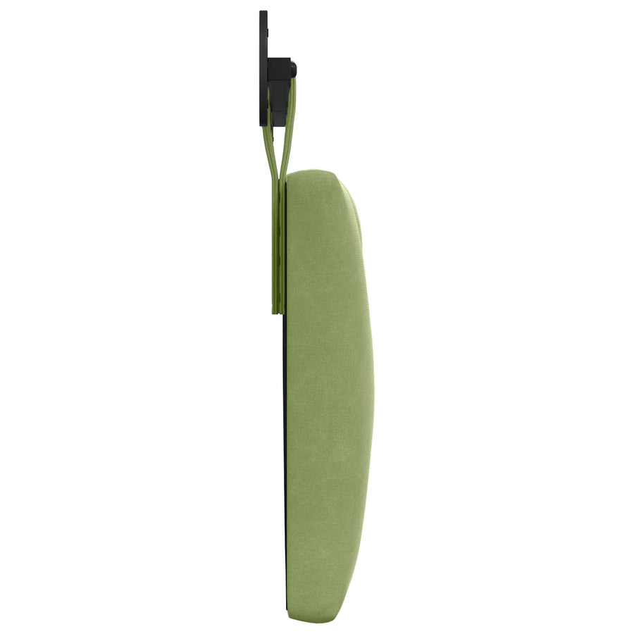 Hangend Hoofdeinde Lichtgroen 170 x 55 x 7 cm Fluweel