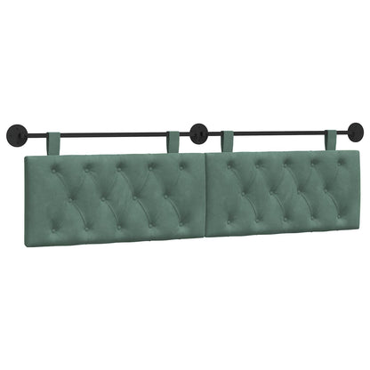 Hangend Hoofdeinde Zeegroen 170 x 55 x 7 cm Fluweel