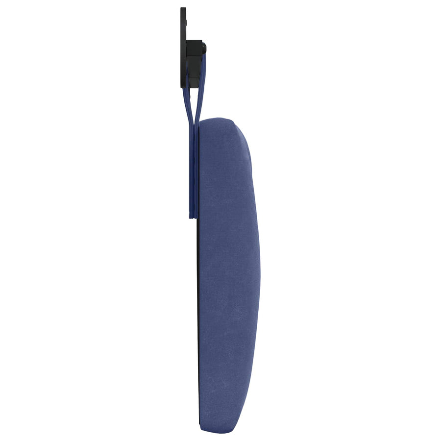 Hangend Hoofdeinde Politieblauw 170 x 55 x 7 cm Fluweel
