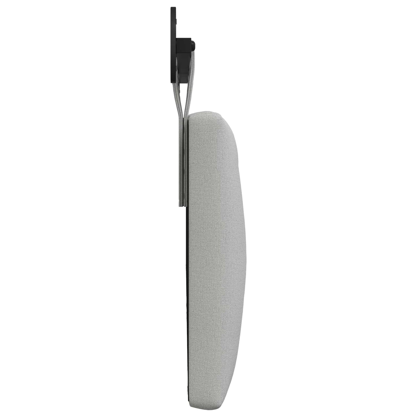 Hangend Hoofdeinde Wolkengrijs 190 x 55 x 7 cm Stof