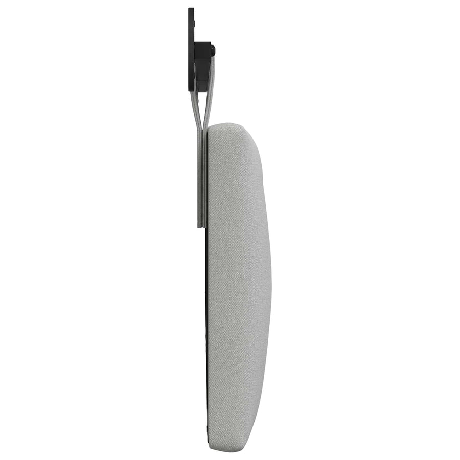 Hangend Hoofdeinde Wolkengrijs 190 x 55 x 7 cm Stof