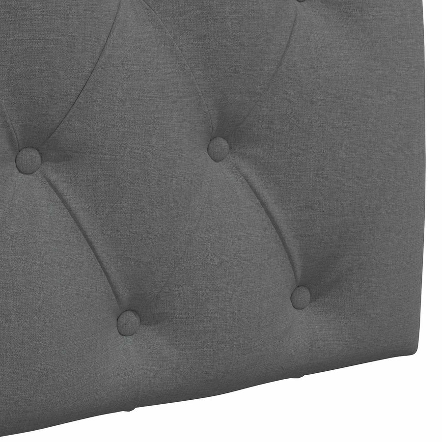 Hangend Hoofdeinde Donkergrijs 190 x 55 x 7 cm Stof