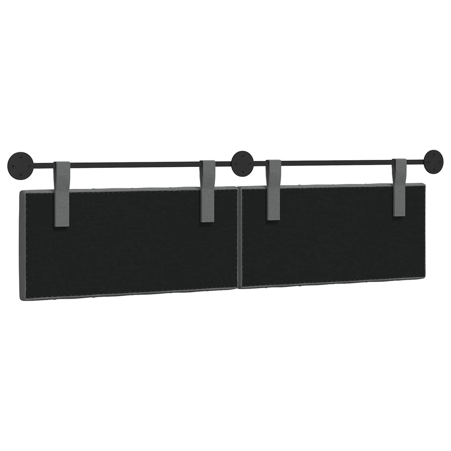 Hangend Hoofdeinde Donkergrijs 190 x 55 x 7 cm Stof
