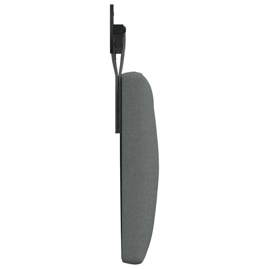 Hangend Hoofdeinde Donkergrijs 190 x 55 x 7 cm Stof